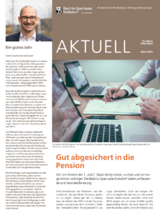 Aktuell März 2025 Newsletter Pensionsplanung